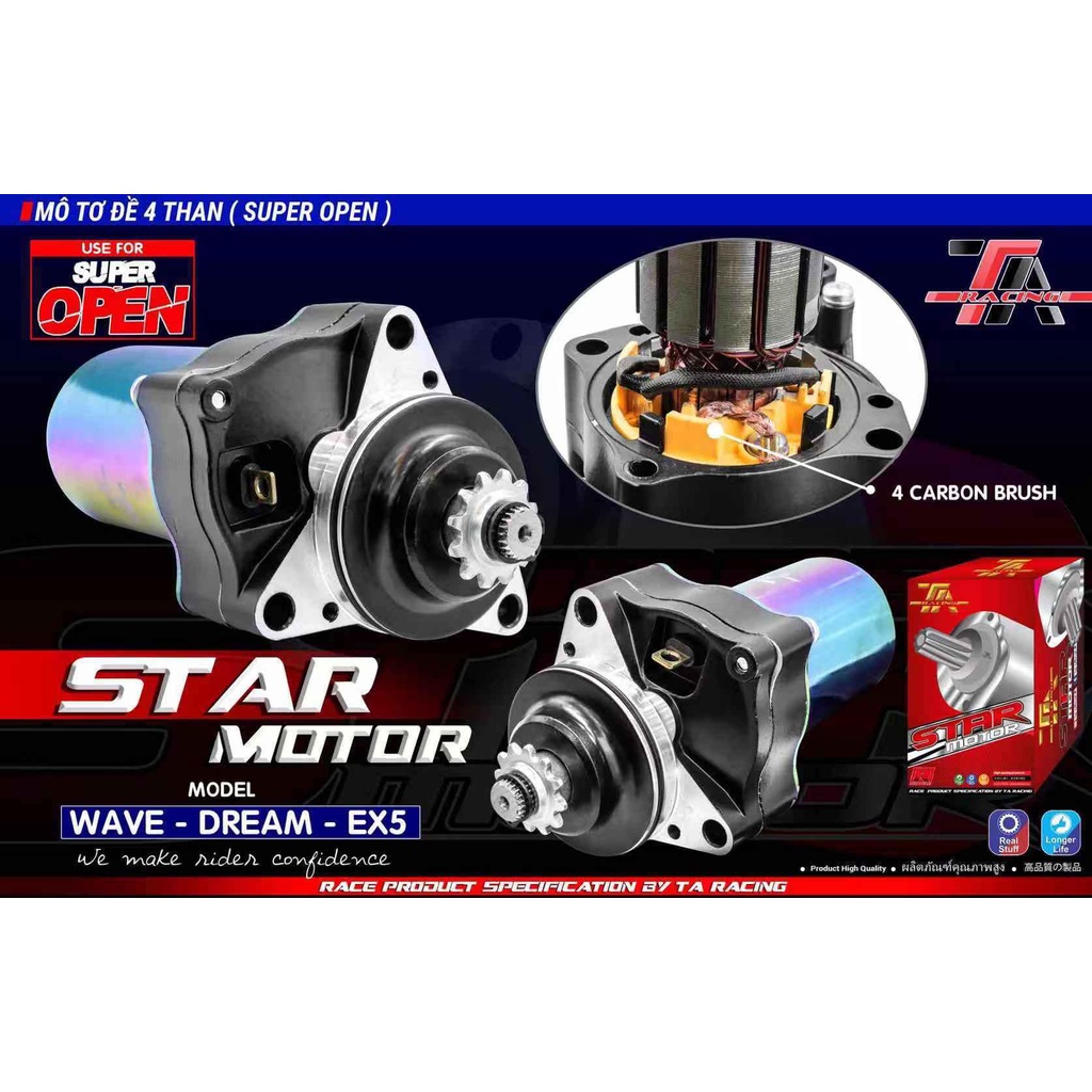 Củ Đề độ  TA RACING siêu tự do exciter 135 ex150 winner sonic wave sirius dream