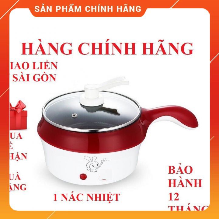 NỒI LẨU- CA NẤU MÌ 2 TẦNG MINI ĐA NĂNG, CHIÊN, HẤP, LẨU, RÁN SIÊU TIỆN LỢI