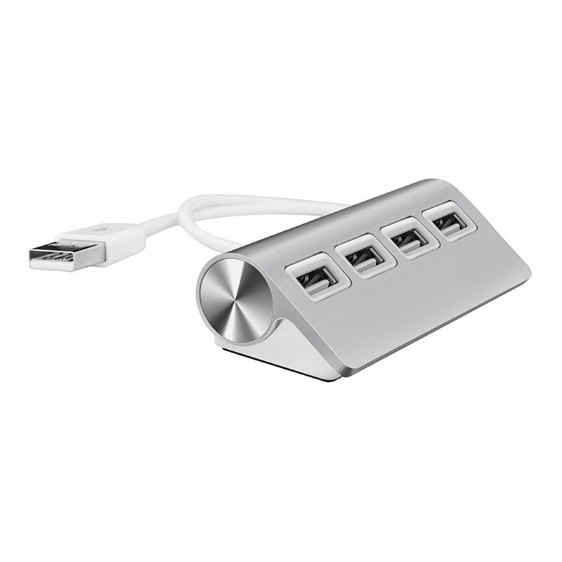 Thiết bị USB hub 4 cổng bằng nhôm cỡ 11inch bảo vệ cho Laptop
