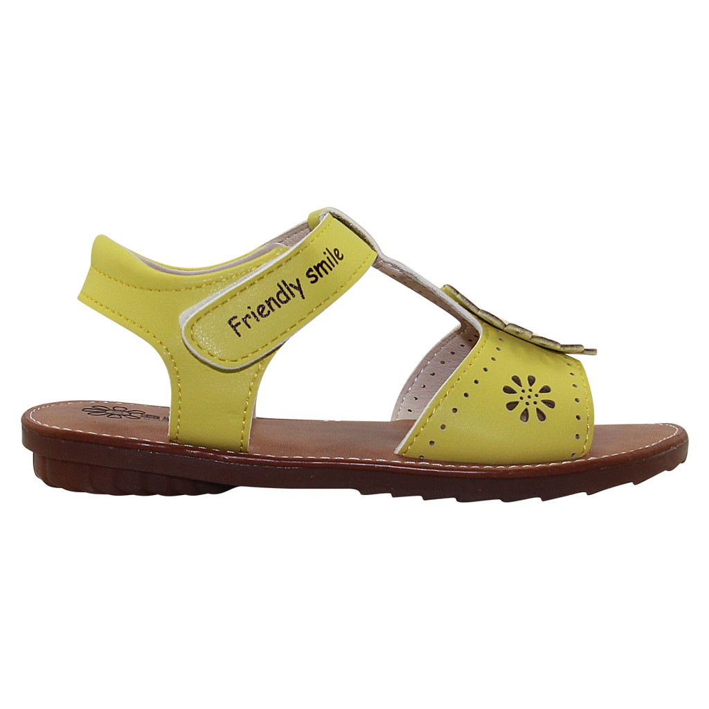 Sandal bé gái BITAS 26-30 ❤️FREESHIP❤️ Dép quai hậu đế mềm gắn bông hoa SOB247