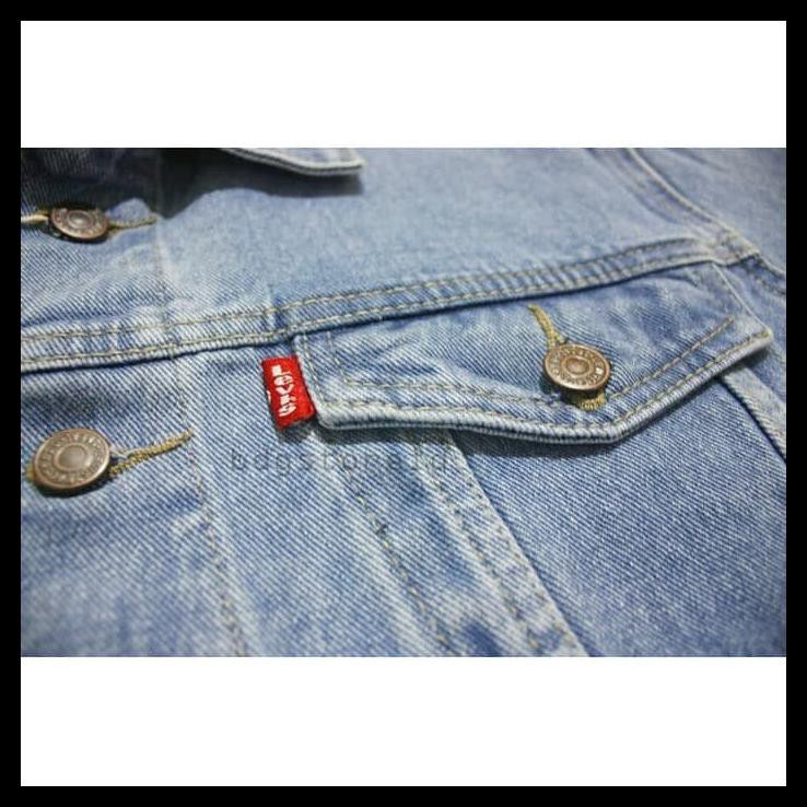 Levis Áo Khoác Jeans Thời Trang Năng Động Cho Nam