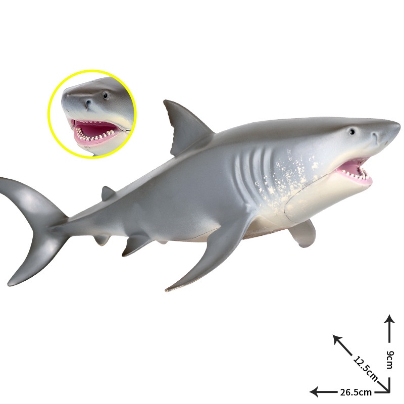 Đồ Chơi Mô Hình Cá Mập megalodon Dễ Thương Giáo Dục Sớm Cho Bé