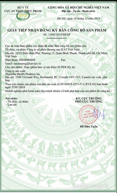 {NHẬP KHẨU} VIÊN UỐNG HỖ TRỢ BỔ NÃO ORGANIKA SUPER IQ 60V | BigBuy360 - bigbuy360.vn