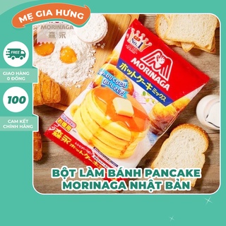 Bột làm bánh Pancake (Doremon) Morinaga Nhật Bản [Bữa phụ tiện lợi]