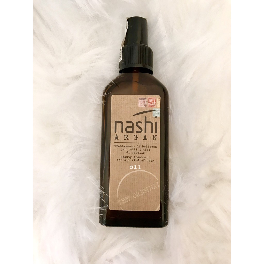 Tinh dầu phục hồi tóc hư tổn NASHI ARGAN OIL 100ml