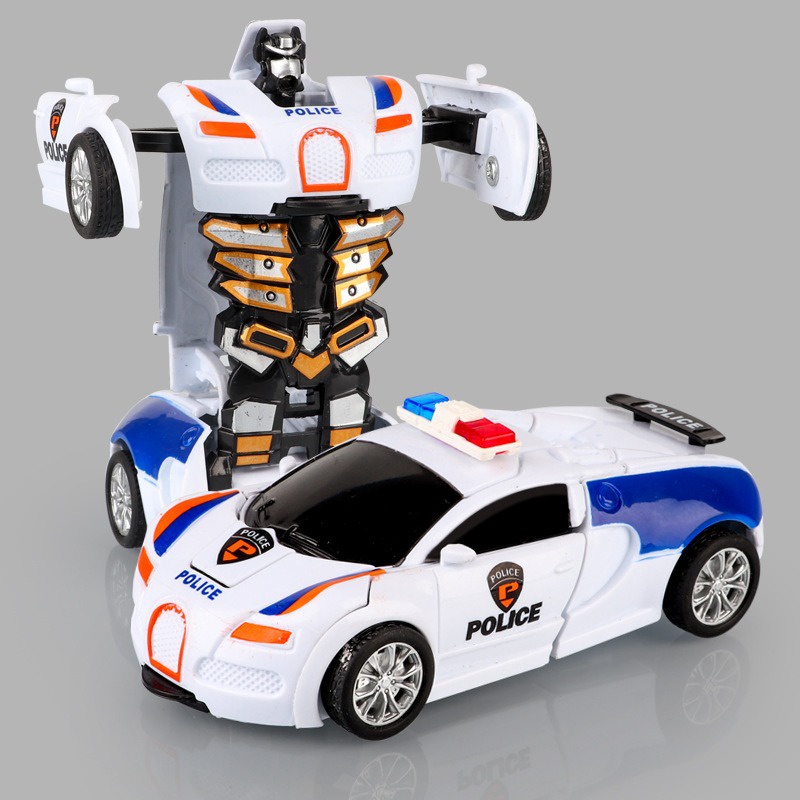Mô Hình Đồ Chơi Xe Biến Hình Optimus Hornets Biến Hình Thành Robot 12cm Dành Cho Bé Trai