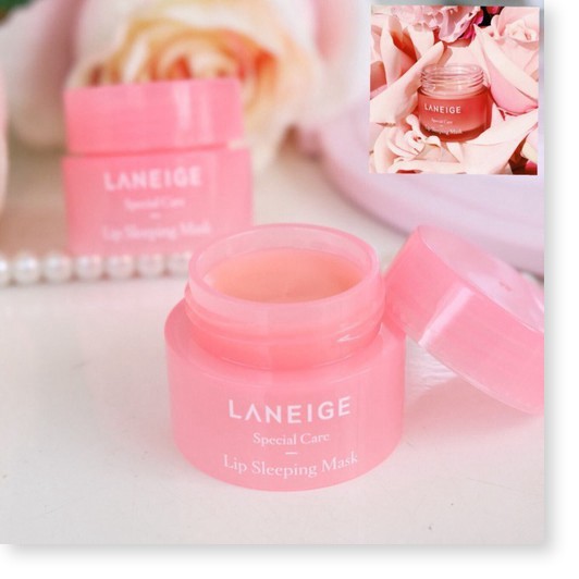 [Mã giảm giá] Mặt nạ ngủ dưỡng môi mềm mượt Laneige Lip Sleeping Mask 3g - Mini Size