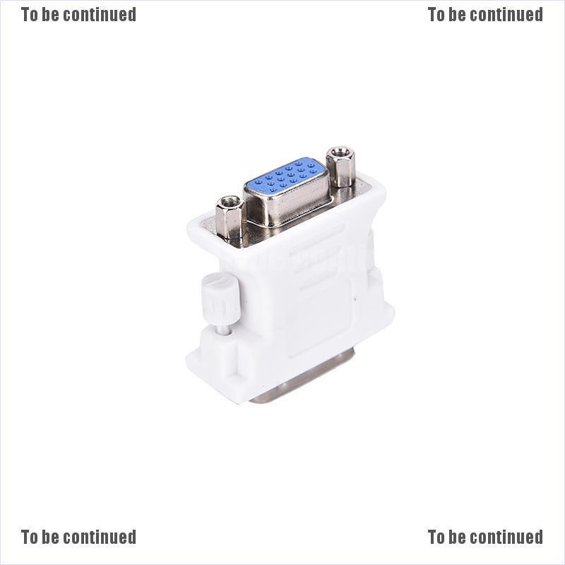 Đầu Chuyển Đổi VGA 15-Pin Sang 24 + 1-Pin Dvi-D Cho Máy Tính