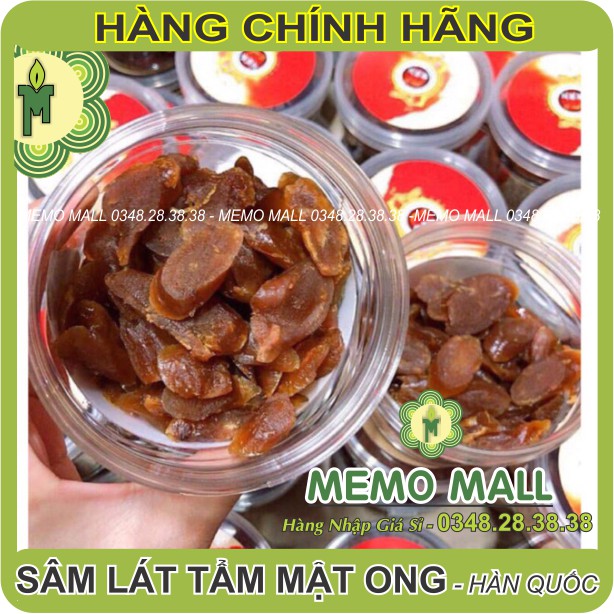 SÂM LÁT TẨM MẬT ONG HỦ 200GR HÀN QUỐC thơm dẻo như mứt