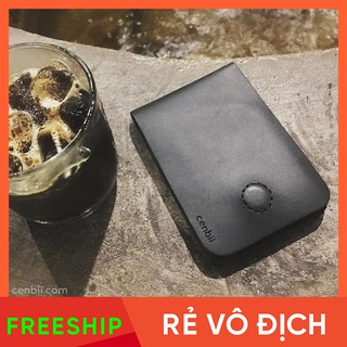 Ví bóp mini, bóp cầm tay, màu đen