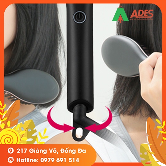 Lược Belulu Quick &amp; Easy Straight Brush Màu Đen - Bảo hành Chính hãng