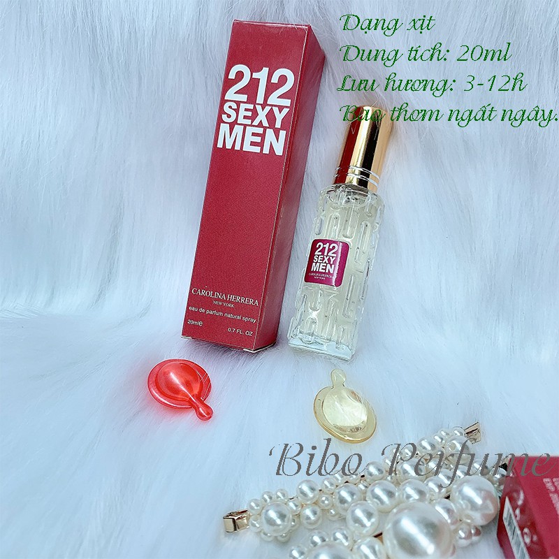 NƯỚC HOA NAM MINI 212 SEXY MEN 20ML