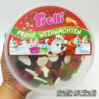 Kẹo dẻo trolli noel 600g