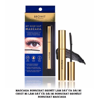 Mascara NongChat Browit Làm Dày Cong và Dài Mi Thái Lan
