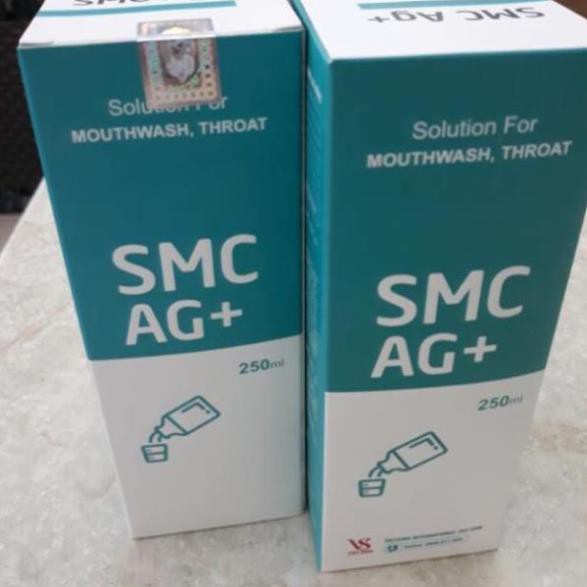 (CHÍNH HÃNG) NƯỚC SÚC MIỆNG SMC AG+