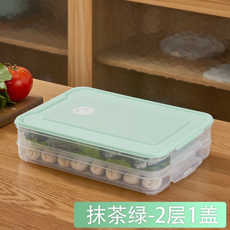 Hộp Đựng Bánh Bao Đông Lạnh Nhiều Tầng Bằng PP Wonton