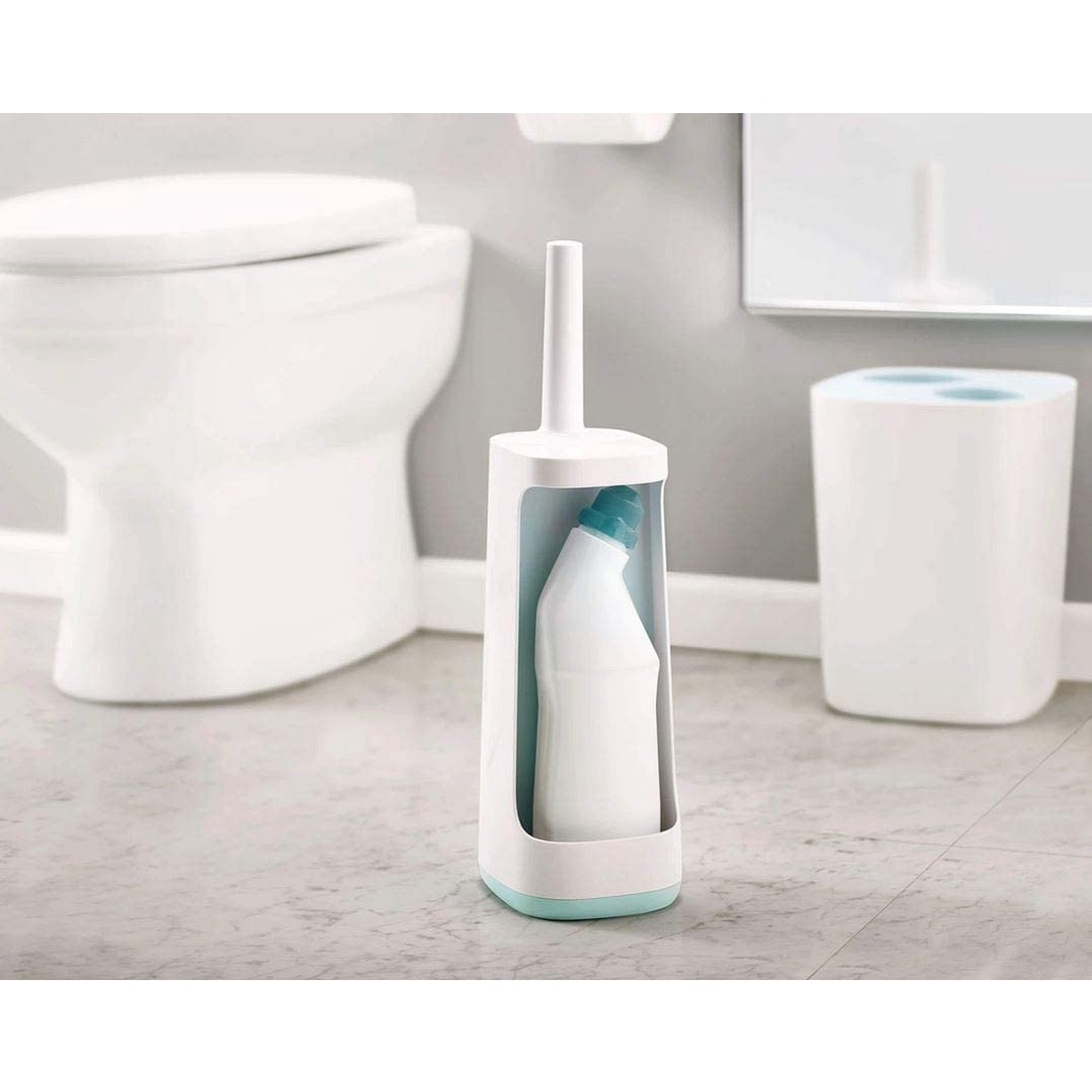 Cọ nhà vệ sinh Joseph Joseph Flex, chổi cọ toilet chống nhỏ giọt [Hàng Đức chính hãng]