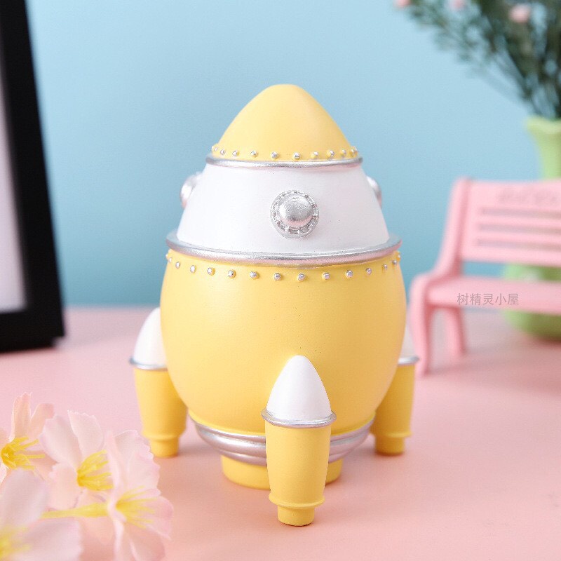 Đèn ngủ mô hình tên lửa,phi hành gia siêu dễ thương chất liệu PVC dùng làm đèn ngủ, đèn bàn,quà tặng-Ráp