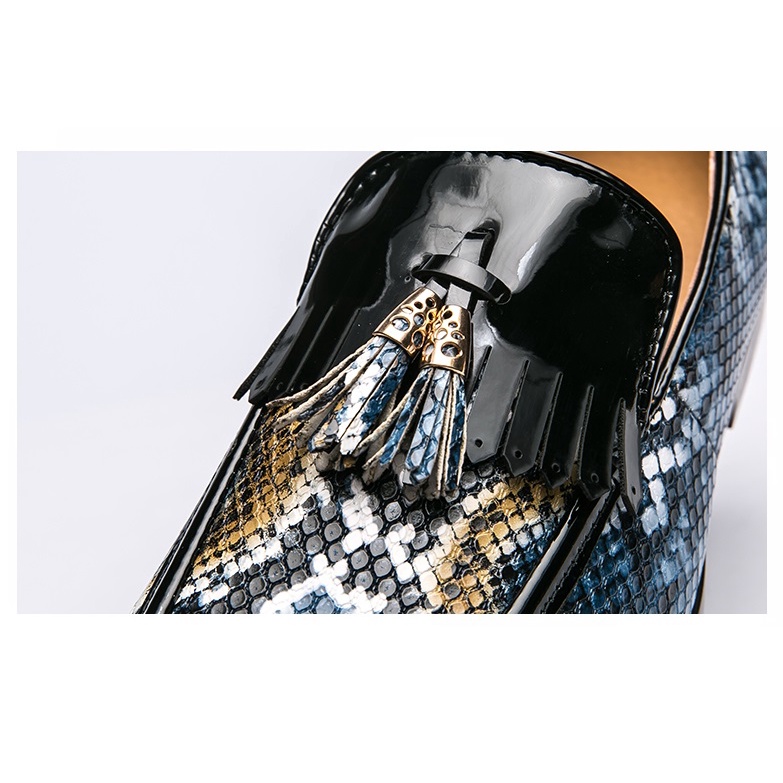 Giày Lười Nam Thời Trang Sang Trọng Họa Tiết Độc Đáo