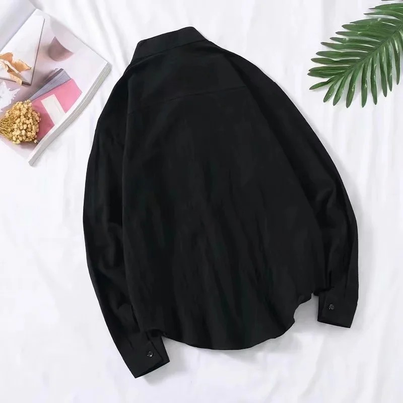 Áo Sơ Mi Dài Tay Thời Trang Hàn Quốc Cho Nam Và Nữ Size M-3Xl | BigBuy360 - bigbuy360.vn