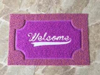 Thảm sợi mì welcome
