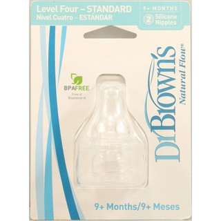 Núm ty Dr Brown's cổ hẹp cổ rộng các size