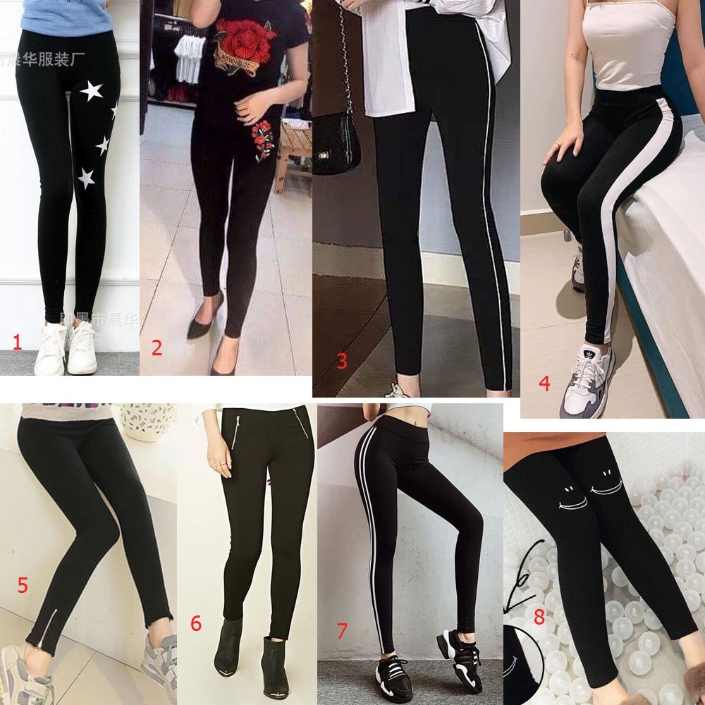 Quần Legging Nữ Thời trang Hot Girl Tổng Hợp Những mẫu quần legging giá rẻ AQGS co giãn thích hợp tập yoga, tập gym