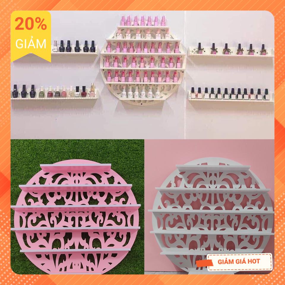 Kệ để Sơn Nail hình tròn (3 Màu)