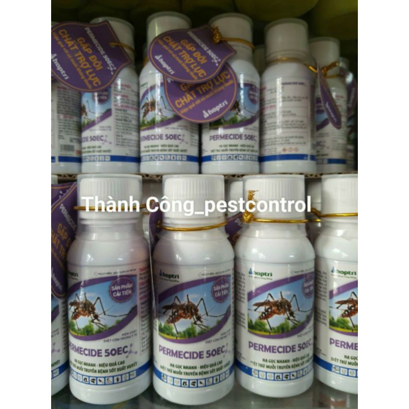 Thuốc diệt côn trùng muỗi và gián Permecide 50EC 100ml