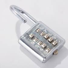 Khóa số an toàn PADLOCK (Giao màu ngẫu nhiên)