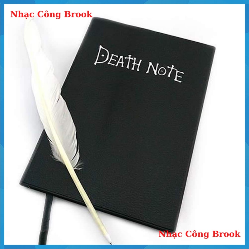 Sổ Tay Ghi Chú Death Note  Anime Manga Bìa Cứng Death Not Tặng Kèm Bút Lông