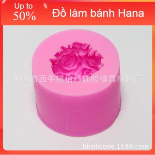 Khuôn rau câu Silicon 4D Bó hoa Mã BH22J7