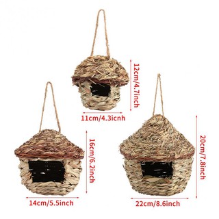 Tổ chim đan rơm xinh xắn