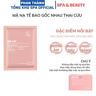 10 miếng mặt nạ cuống rốn nhau thai nhật bản