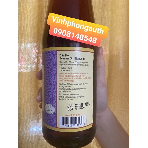 Dầu mè LeeKumKee 750ml