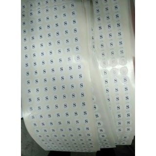 [Deal.2k]Tem dán size quần áo/ tem dán size tròn (1 Tờ /140 tem)