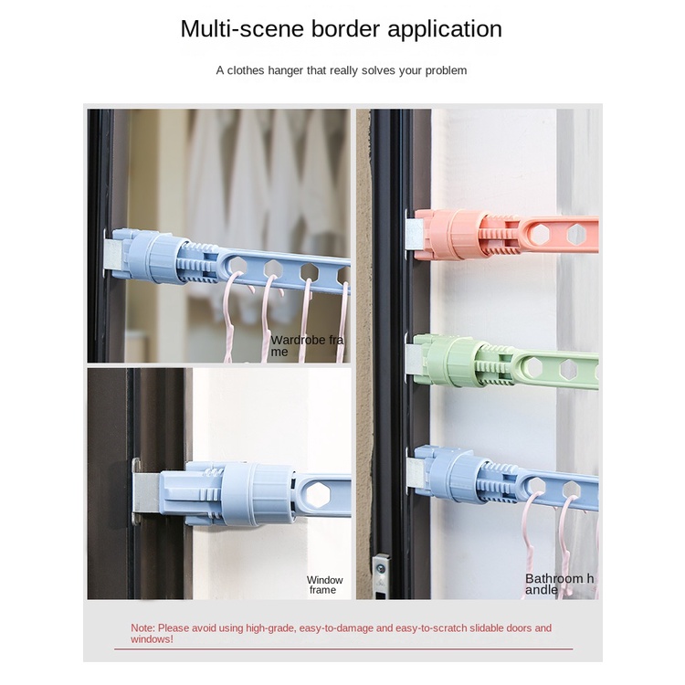 Giá Phơi Khô Quần Áo Gắn Cửa Sổ Tiện Dụng