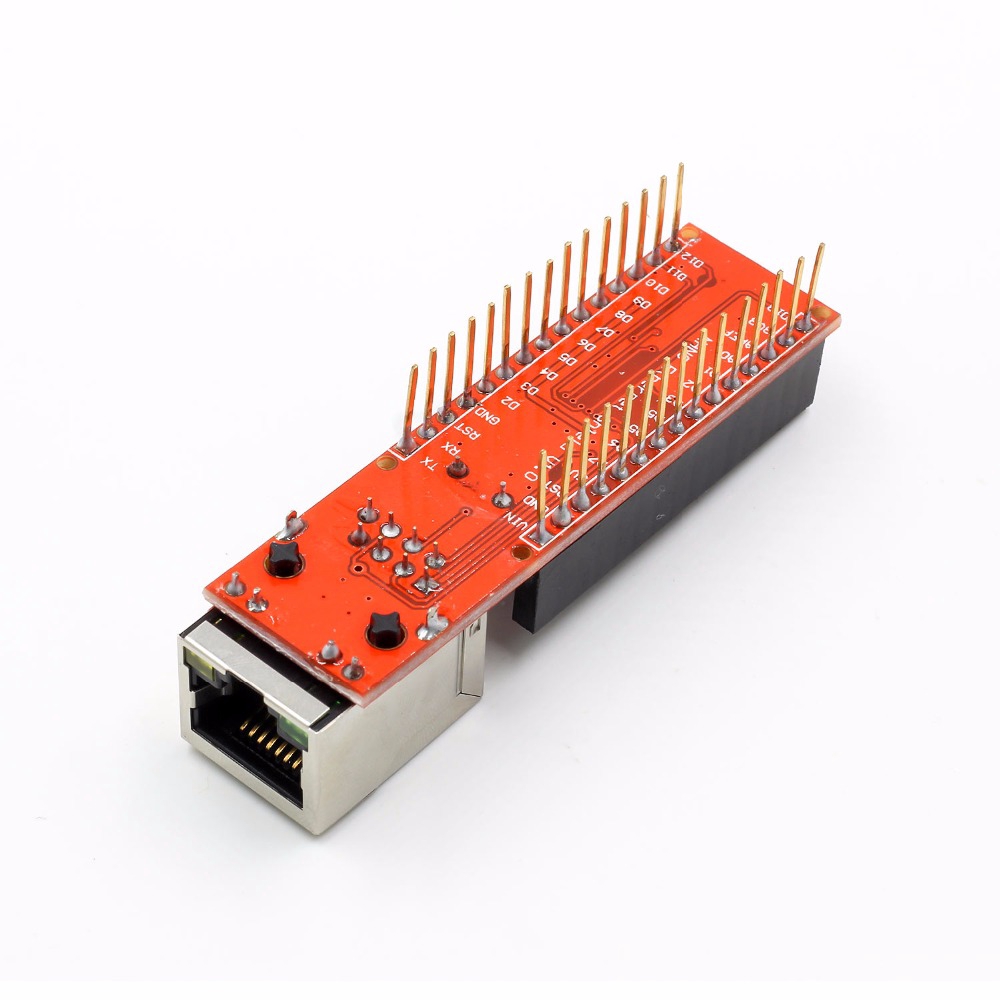 Nano V3 Ethernet Shield ENC28J60 Microchip HR911105A Ethernet Webserver Board Module for Arduino Nano 3.0