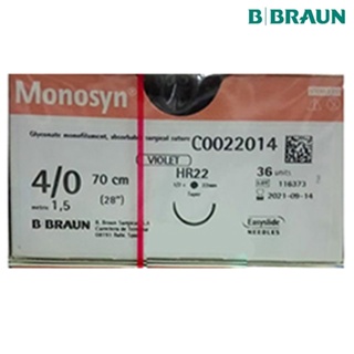 Chỉ phẫu thuật thẩm mỹ tự tiêu Monosyn 4.0