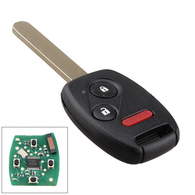 Chìa khóa điều khiển từ xa 3 nút 313.8mhz cho Honda Civic / maztribute 2001-2011