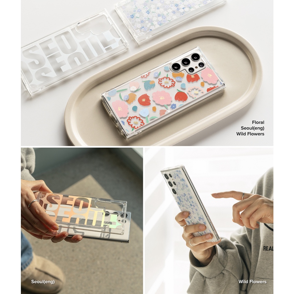 Ốp lưng Galaxy S22 Ultra Ringke Fusion - Nhập khẩu Hàn Quốc