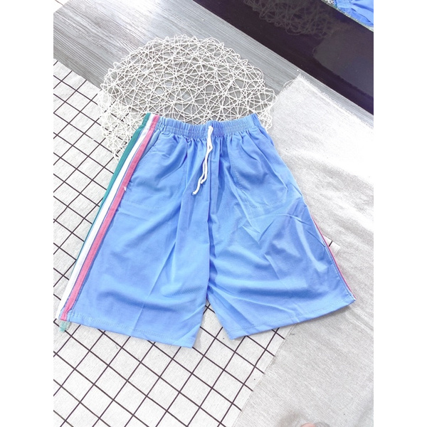 Quần Short 3 Sọc- Quần Sọc Đùi Thể Thao Nam Nữ (toàn bộ ảnh thật