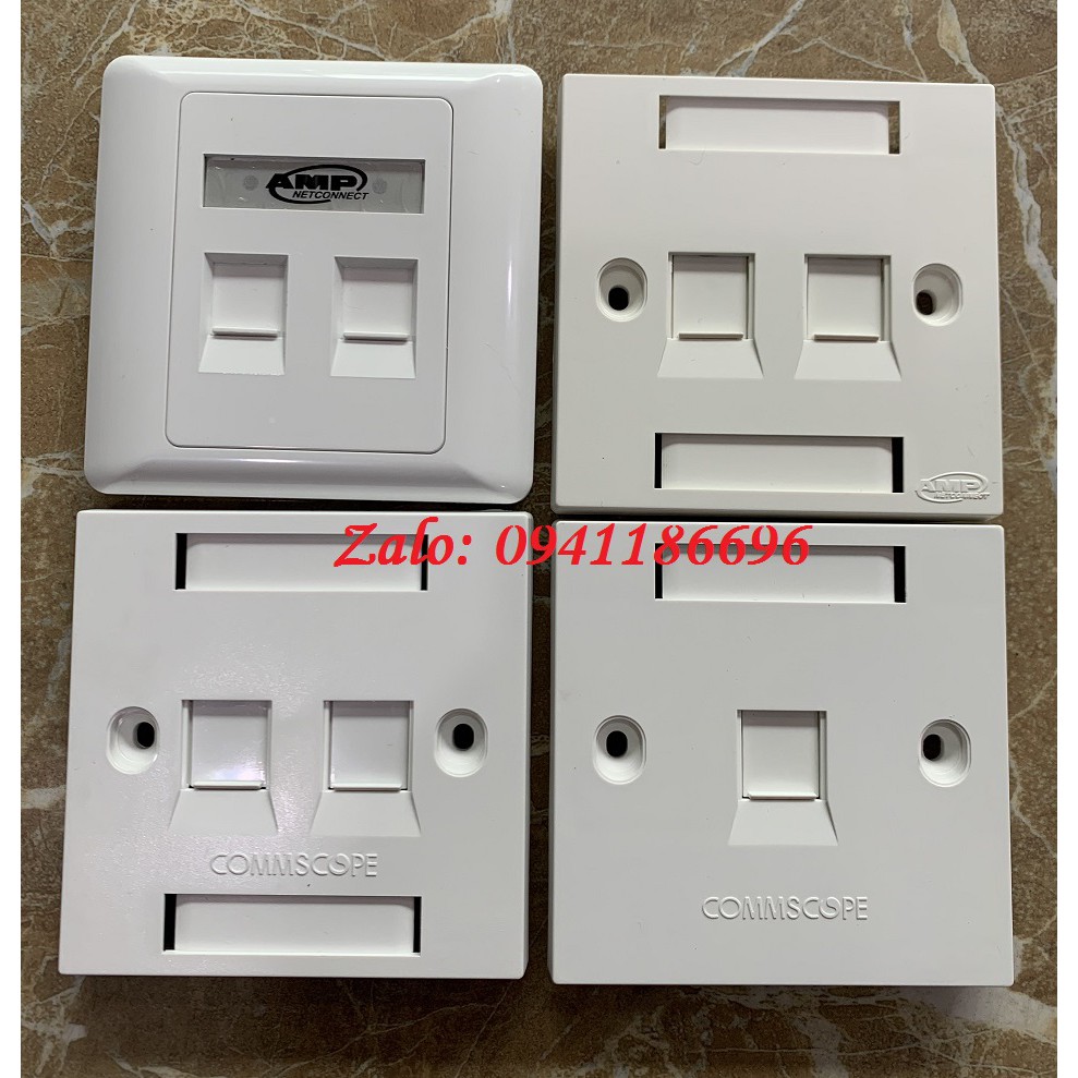 Faceplate Mặt nạ outlet CommScope