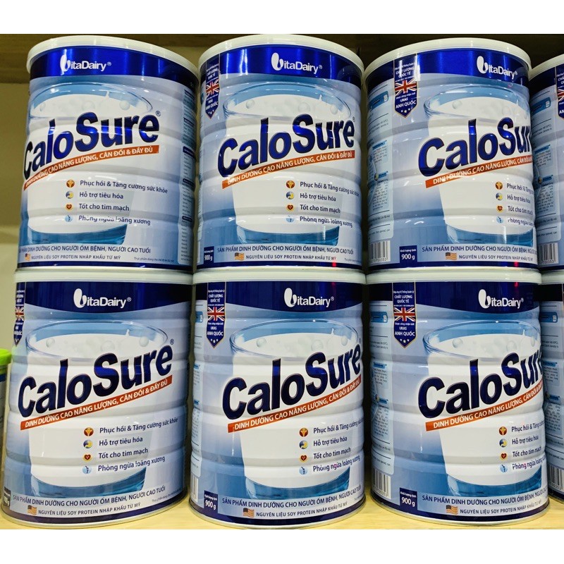 Sữa CaloSure 900g Vitadairy _ Dinh dưỡng cho người cao tuổi_ Date 2023