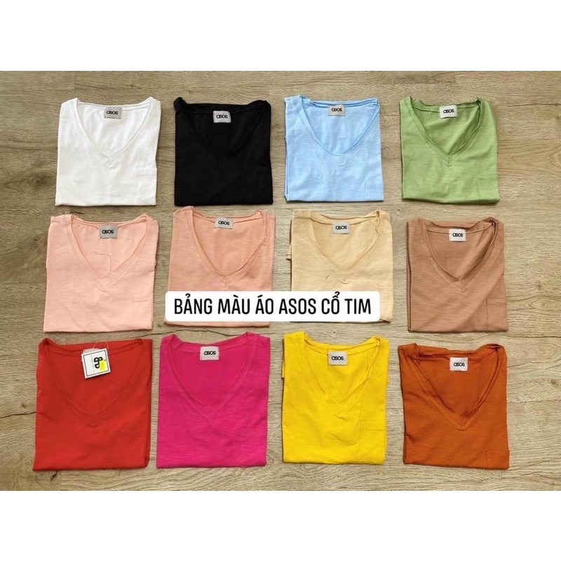 ÁO THUN CỔ TIM