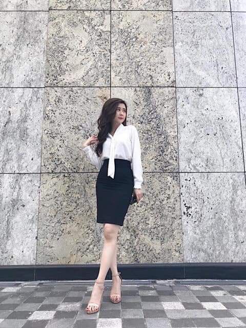 Chân váy umi công sở chất đẹp | BigBuy360 - bigbuy360.vn