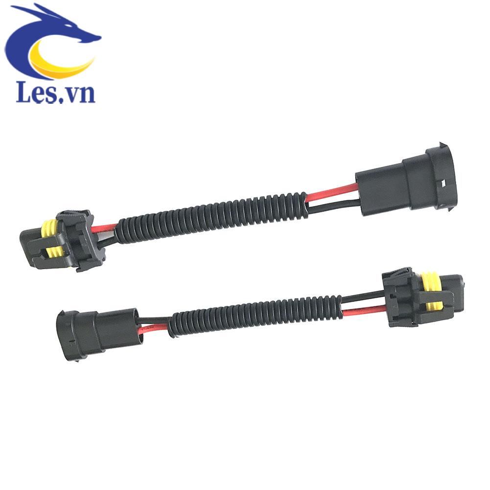 Bộ 2 Ổ Cắm Chuyển Đổi H11 Sang 9005 9006 Cho Đèn Pha