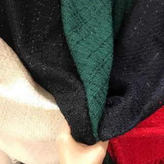 Vải dạ tweed kim tuyến