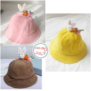 Mũ bucket Mầm cây đủ màu (có sẵn)