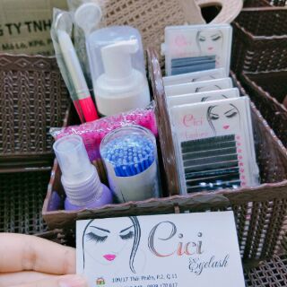 Rổ có quai đựng dụng cụ nối mi